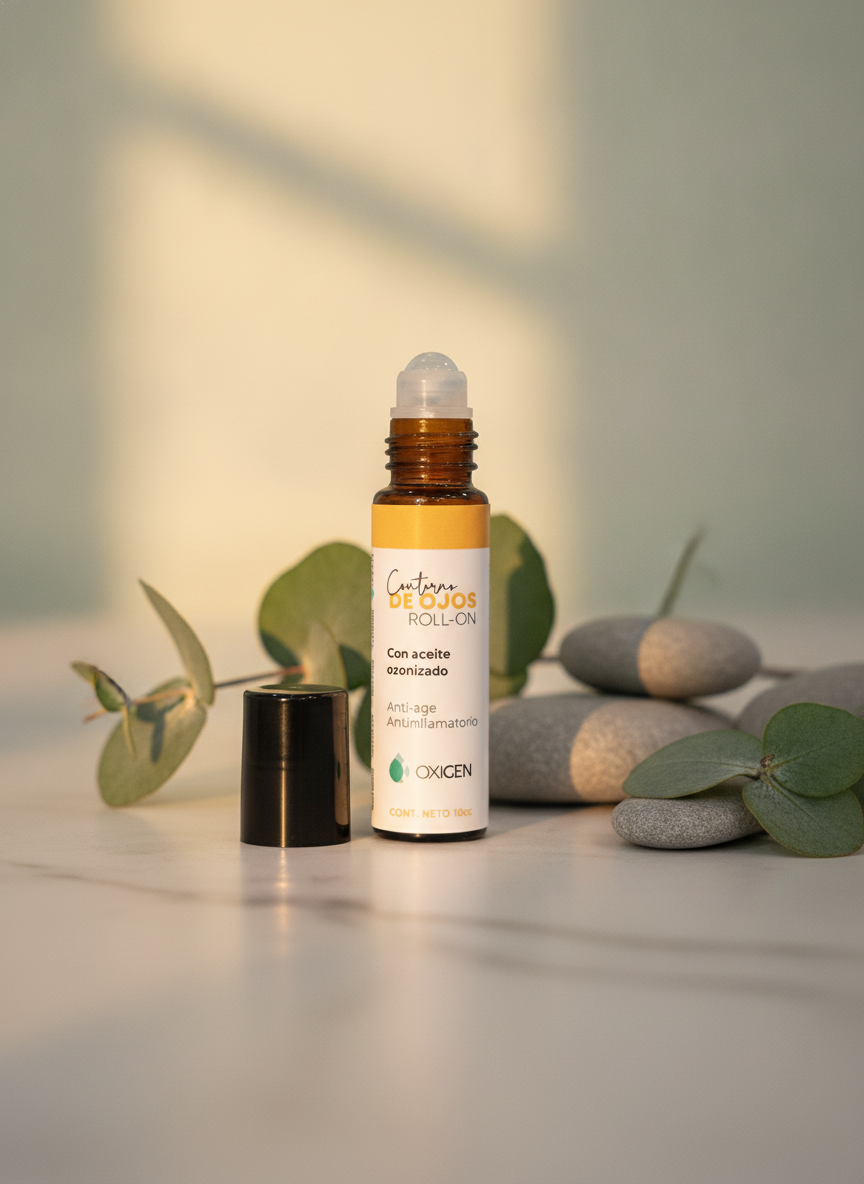 Contorno de Ojos y Labios Roll-On con Aceite Ozonizado
